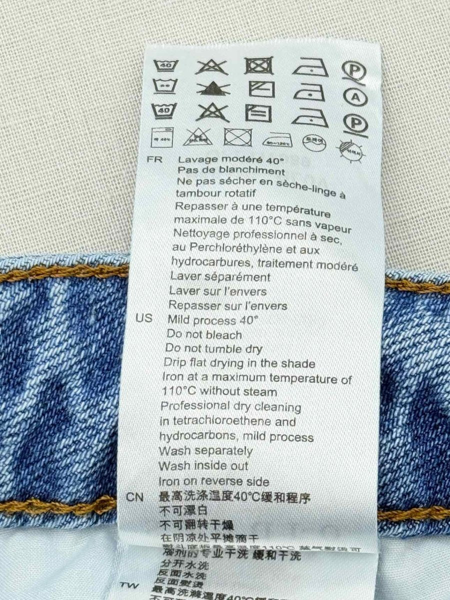 Pre - loved SANDRO Blue Size 28 Jeans at Reems Closet