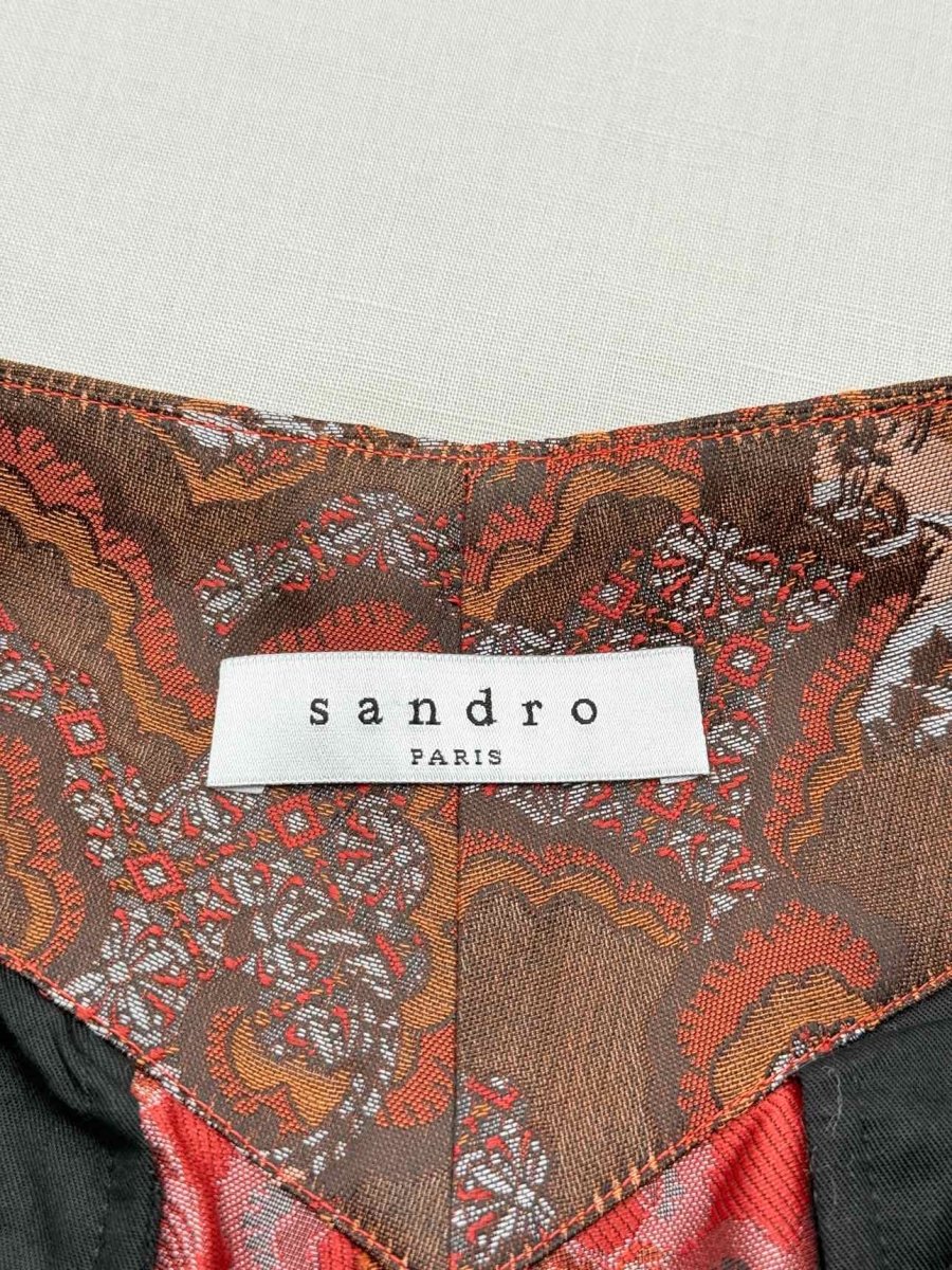 Pre-loved SANDRO Chinagirl Brown Multicolor Size US 8 Shorts at Reems Closet