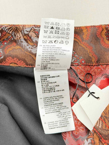 Pre-loved SANDRO Chinagirl Brown Multicolor Size US 8 Shorts at Reems Closet