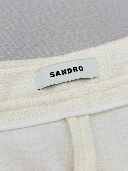 Pre - loved SANDRO Cream Size US 4 Outfit Set at Reems Closet