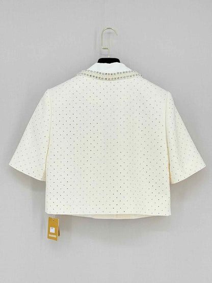 Pre - loved SANDRO Cream Size US 4 Outfit Set at Reems Closet