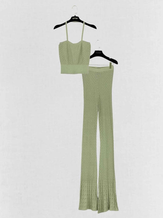 Pre - loved SANDRO Green Size Small Outfit Set at Reems Closet