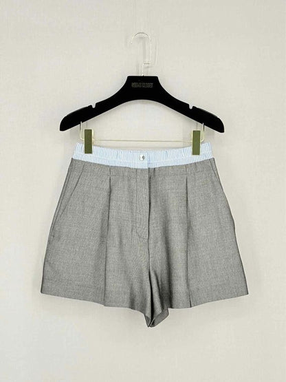 Pre-loved SANDRO Jaures Grey Size US 4 Shorts at Reems Closet