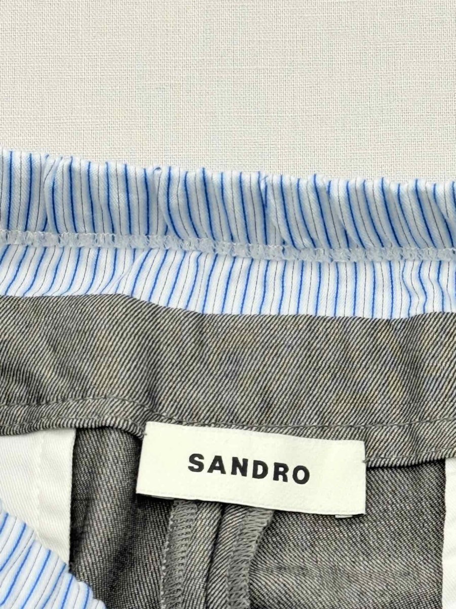 Pre-loved SANDRO Jaures Grey Size US 4 Shorts at Reems Closet