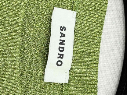 Pre - loved SANDRO Metallic Green Size Small Outfit Set at Reems Closet