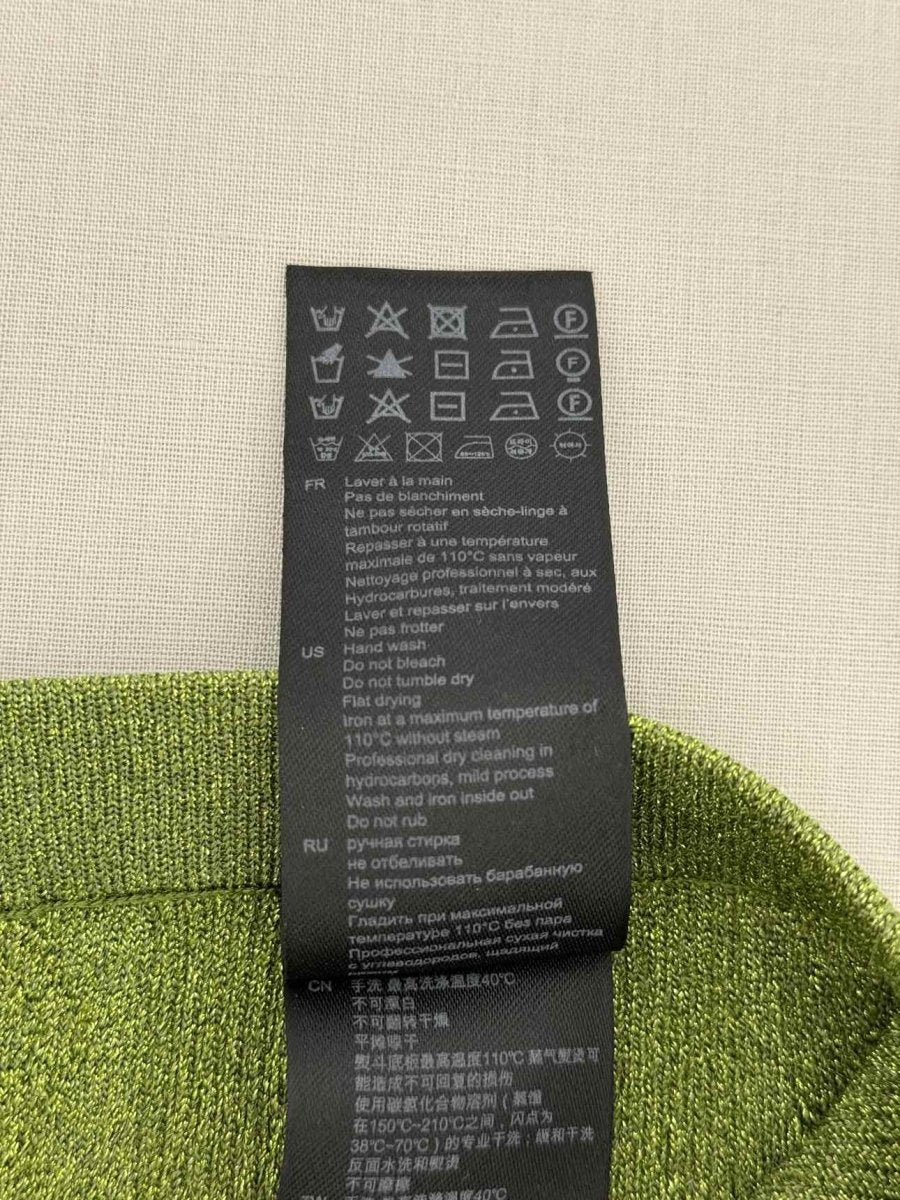 Pre - loved SANDRO Metallic Green Size Small Outfit Set at Reems Closet