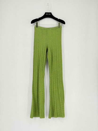 Pre - loved SANDRO Metallic Green Size Small Outfit Set at Reems Closet