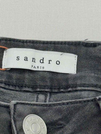 Pre - loved SANDRO Skinny Black Size 36 Jeans at Reems Closet