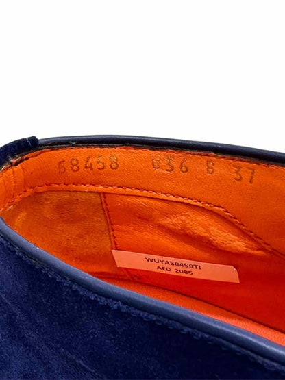 Pre - loved SANTONI Blue Loafers 37 at Reems Closet