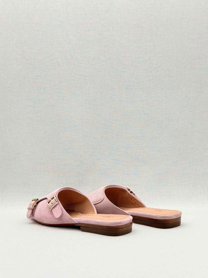 Pre - loved SANTONI Pastel Pink Size EU 35 Flats at Reems Closet