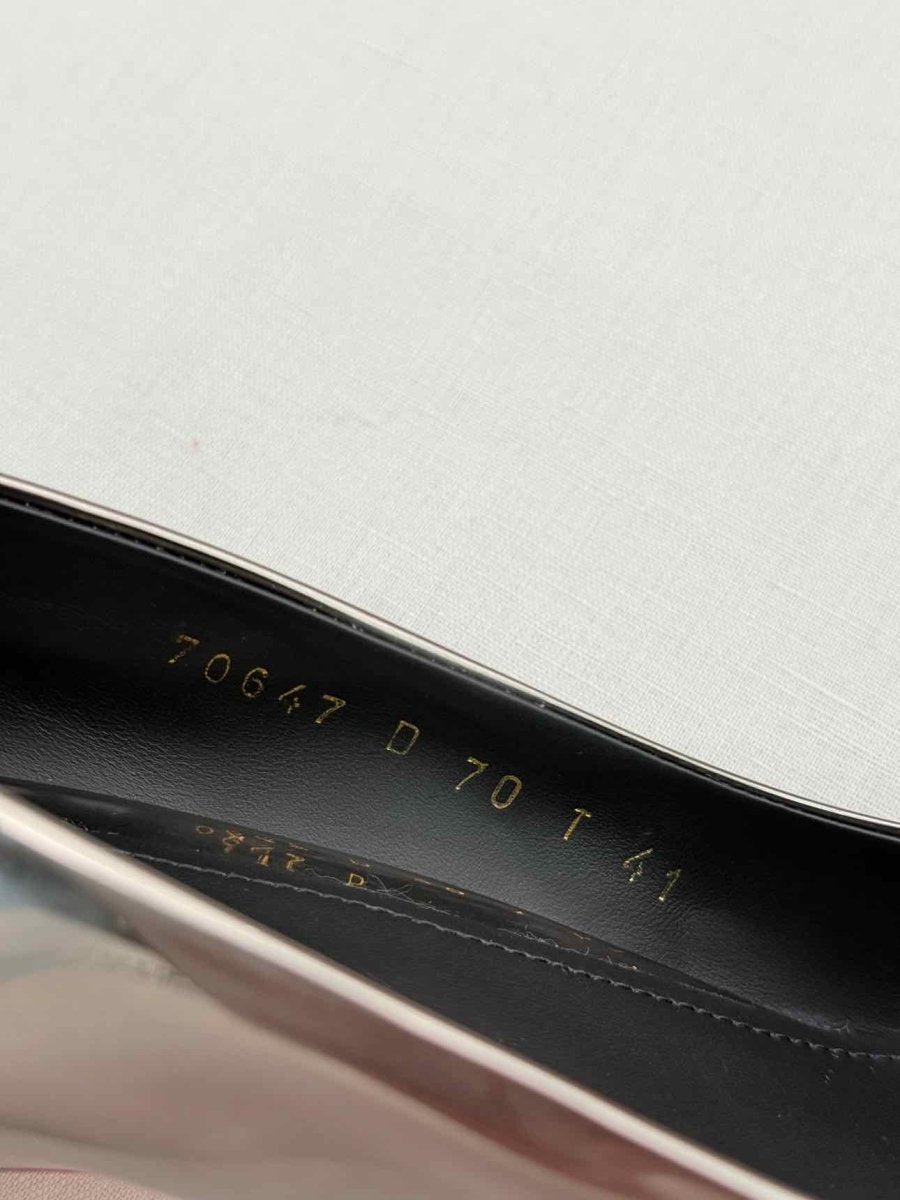 Pre-loved SANTONI Silver Size EU 41 Pumps at Reems Closet
