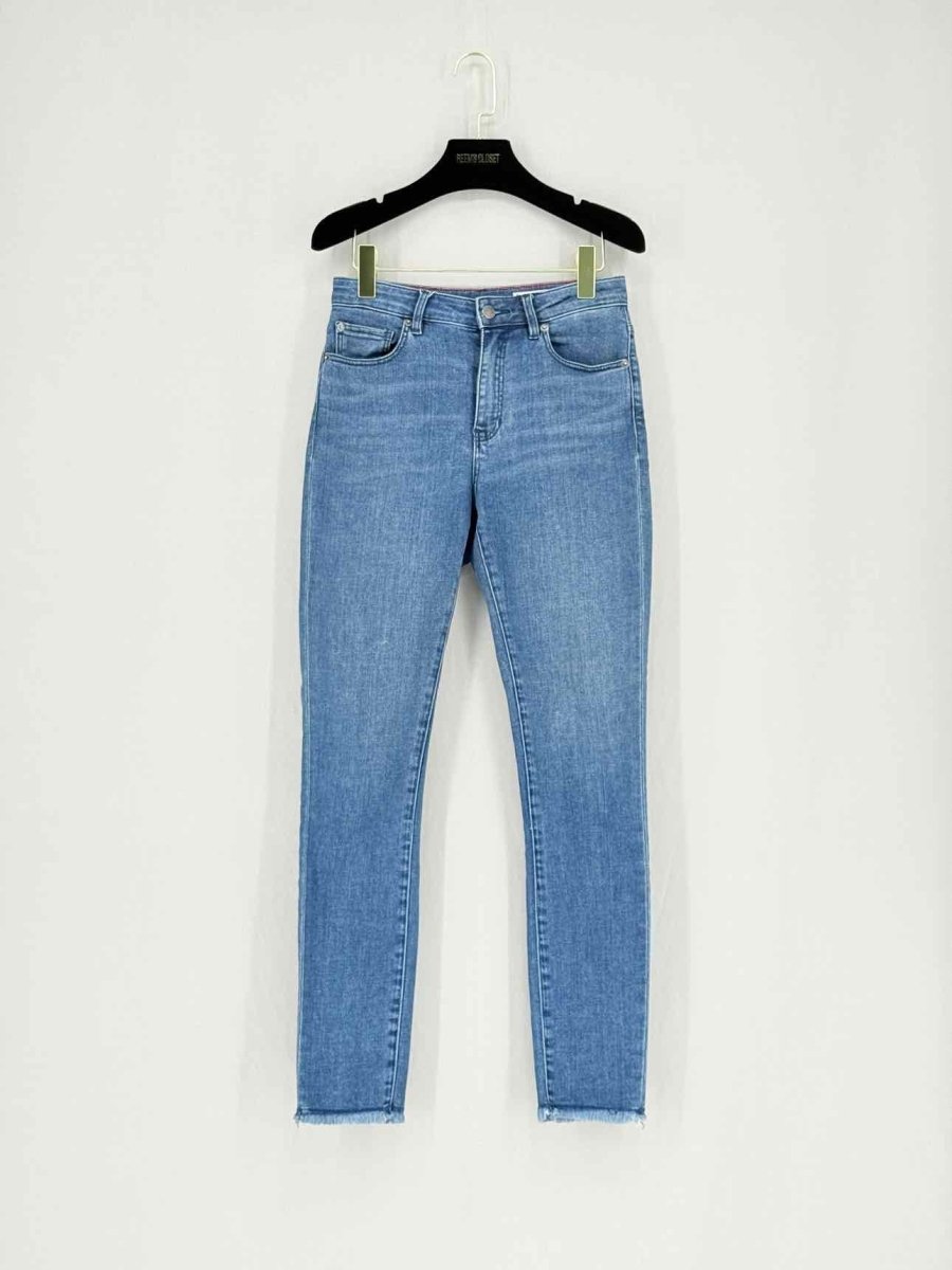 Pre - loved SASS & BIDE Straight Leg Blue Size 26 Jeans at Reems Closet