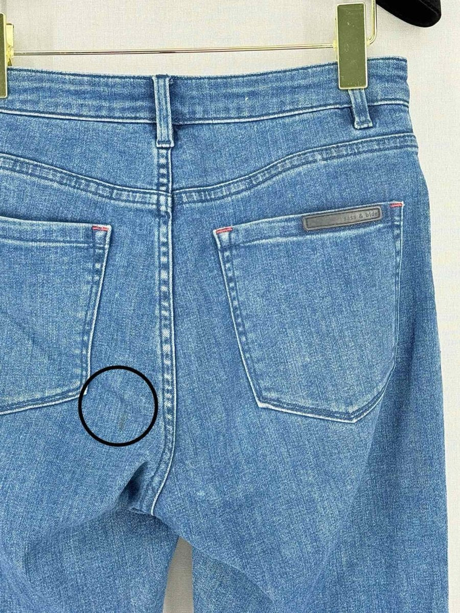 Pre - loved SASS & BIDE Straight Leg Blue Size 26 Jeans at Reems Closet