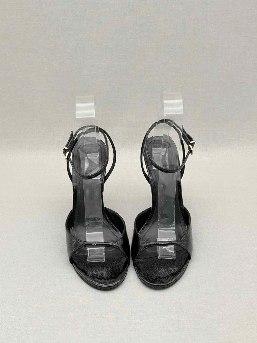 Pre-loved SCHUTZ Arlette Black Size EU 39 Heeled Sandals at Reems Closet