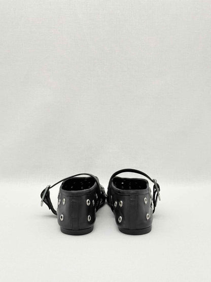 Pre-loved SCHUTZ Cool Ballerina Black Size EU 38 Flats at Reems Closet