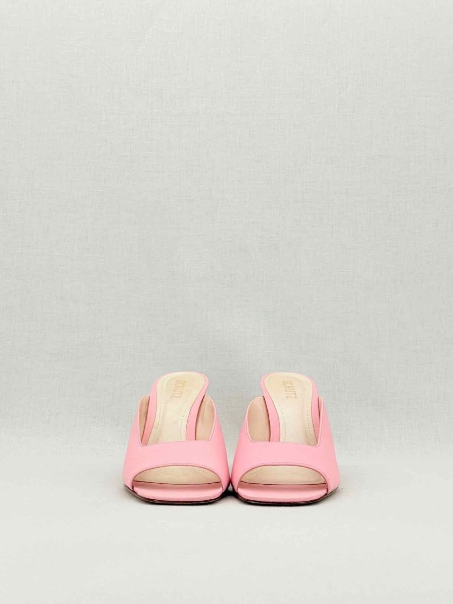 Pre - loved SCHUTZ Pink Size EU 40 Mules at Reems Closet