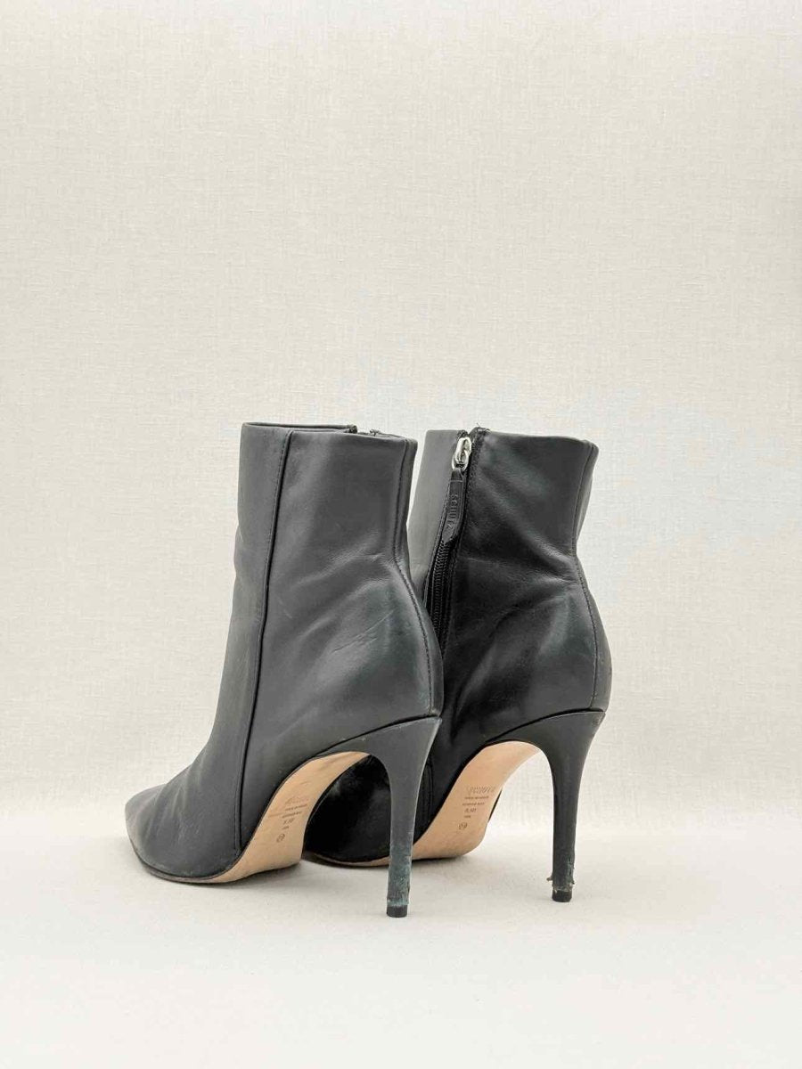 Pre-loved SCHUTZ Stiletto Black Size EU 38.5 Ankle Boots at Reems Closet