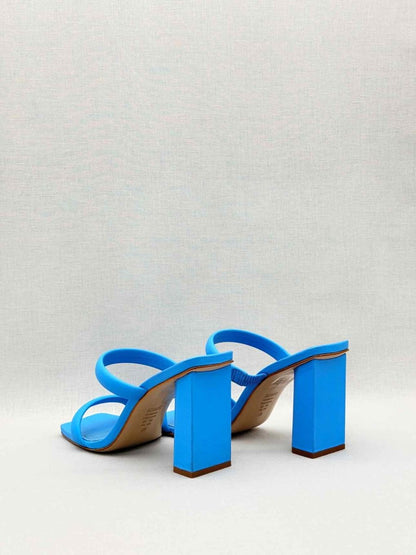 Pre-loved SCHUTZ Ully Blue Size EU 39 Heeled Sandals at Reems Closet