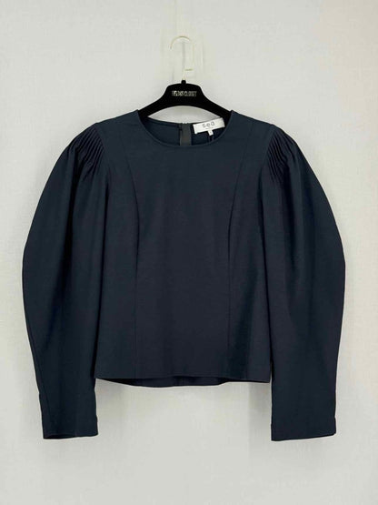 Pre-loved SEA Navy Blue Size US 6 Top & Pants Outfit at Reems Closet