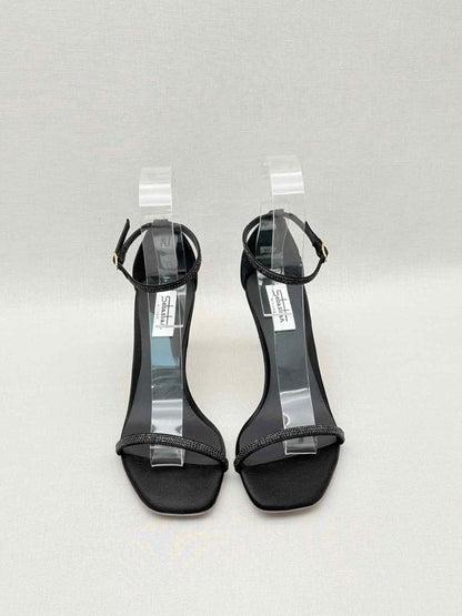 Pre-loved SEBASTIAN MILANO Black Size EU 39 Heeled Sandals at Reems Closet