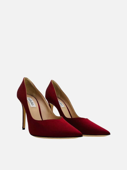 Pre - loved SEBASTIAN Pointed Toe Red Pumps 40 at Reems Closet