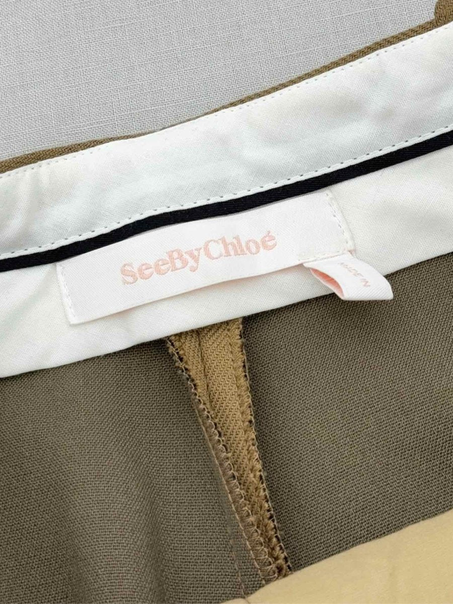Pre - loved SEE BY CHLOE Beige Size US 0 Pants at Reems Closet