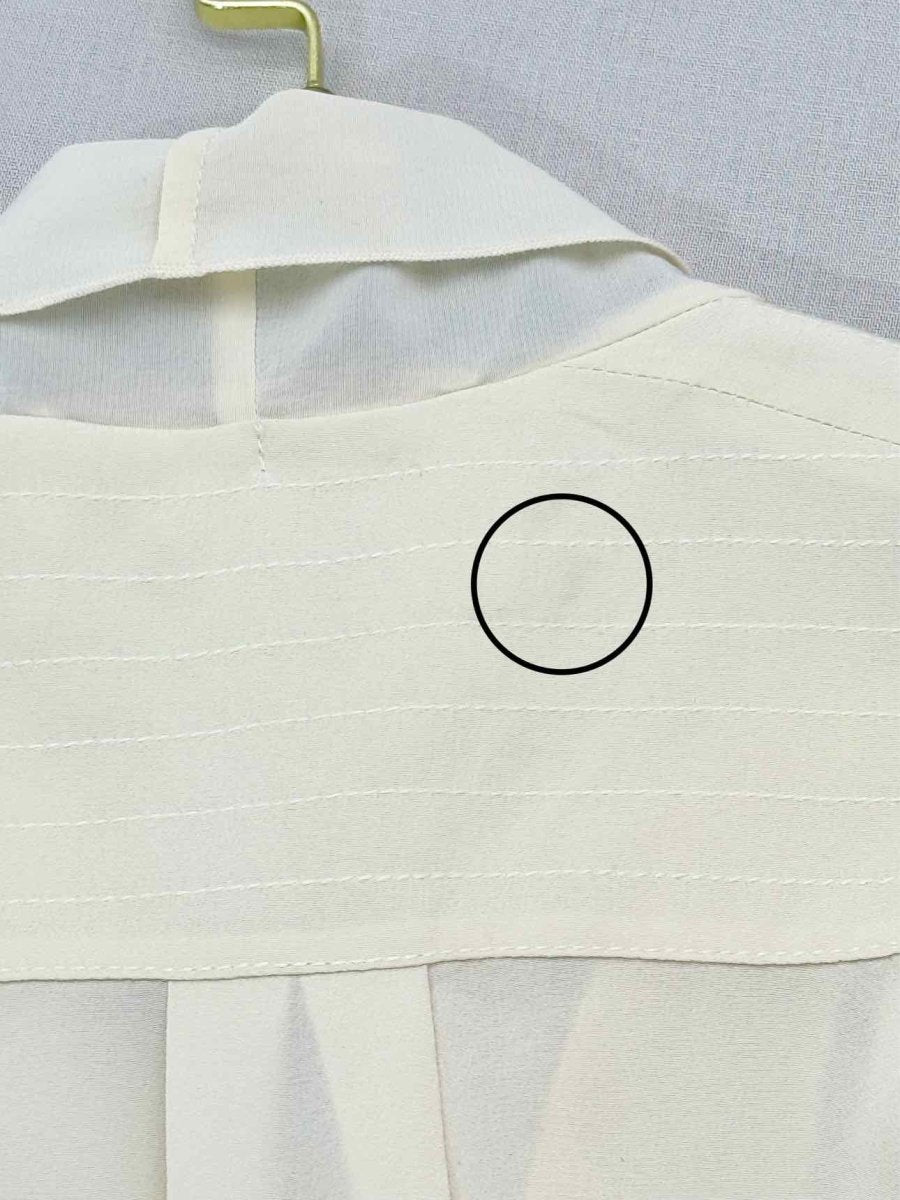 Pre - loved SEE BY CHLOE Cream Size US 2 Blouse at Reems Closet