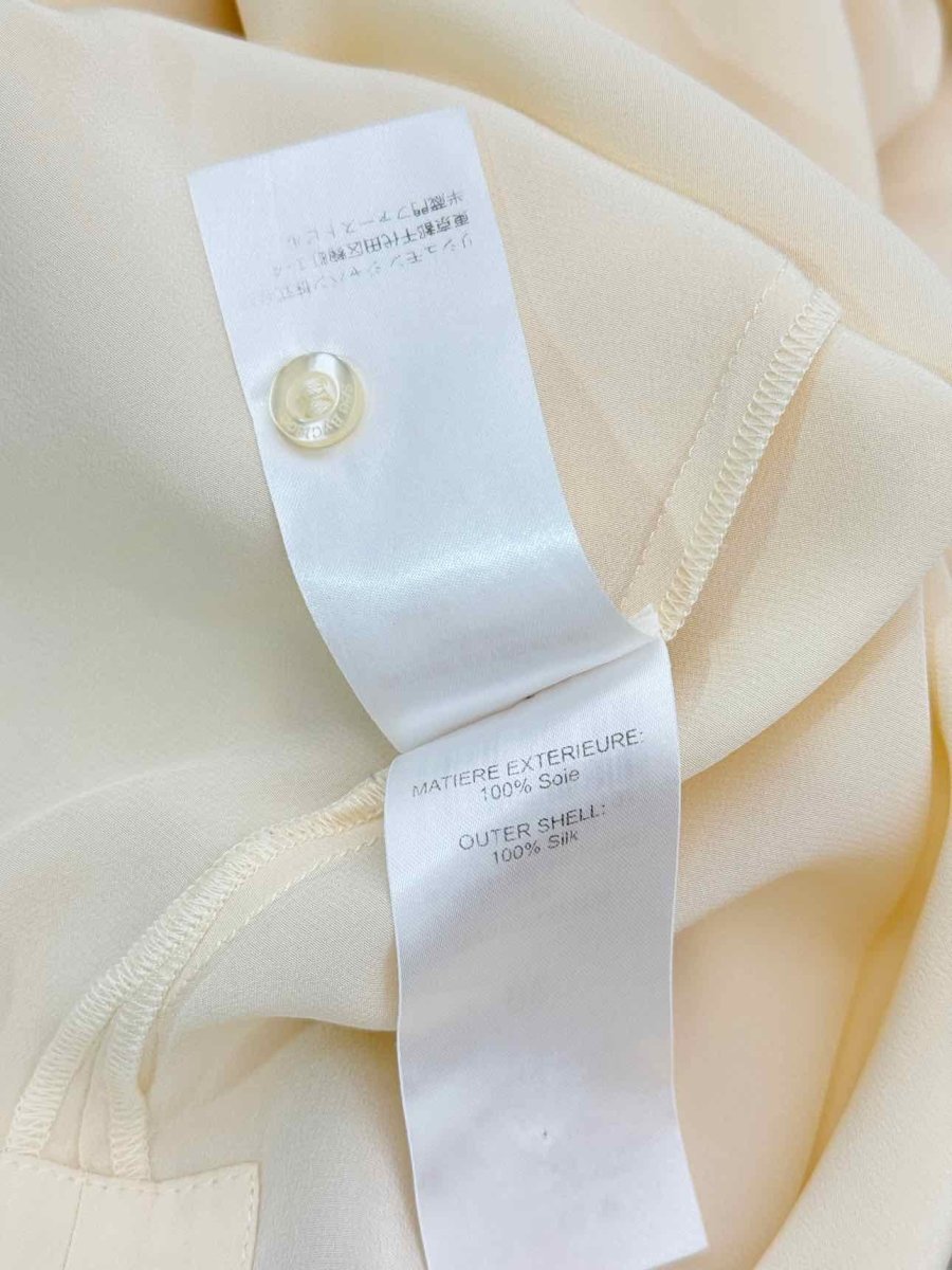 Pre - loved SEE BY CHLOE Cream Size US 2 Blouse at Reems Closet