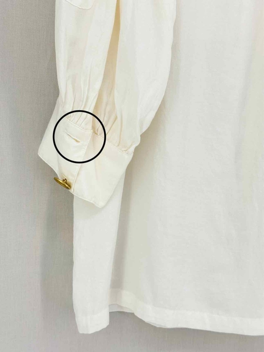 Pre - loved SEE BY CHLOE Off - white Size US 10 Blouse at Reems Closet