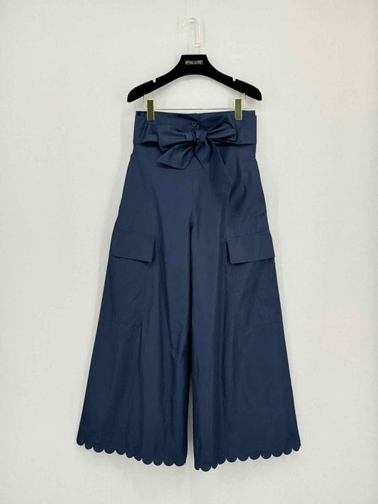 Pre - loved SEE BY CHLOE Wrap Navy Blue Size US 6 Pants at Reems Closet