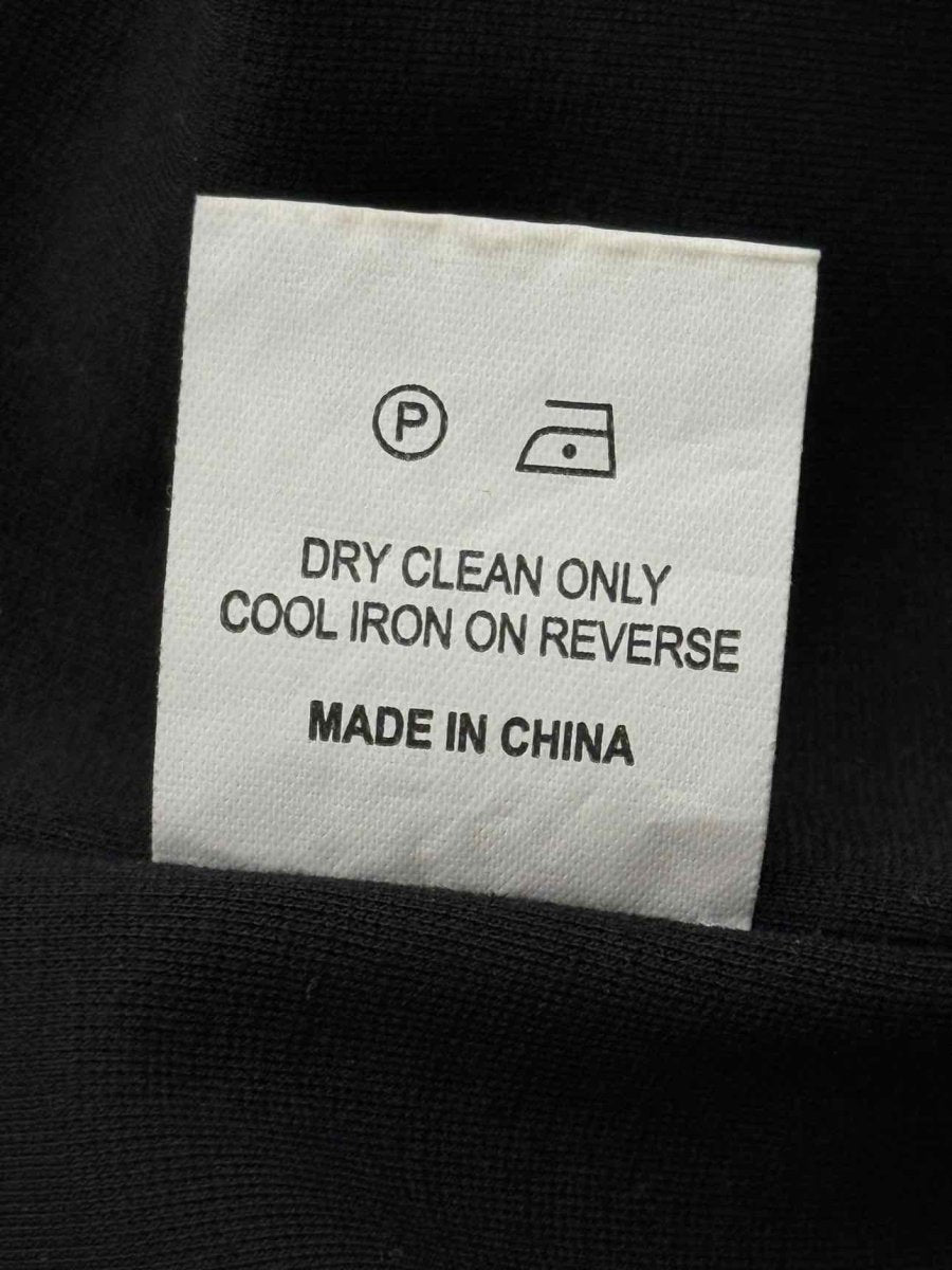 Pre - loved SELF - PORTRAIT Black & Green Size US 6 Midi Dress at Reems Closet