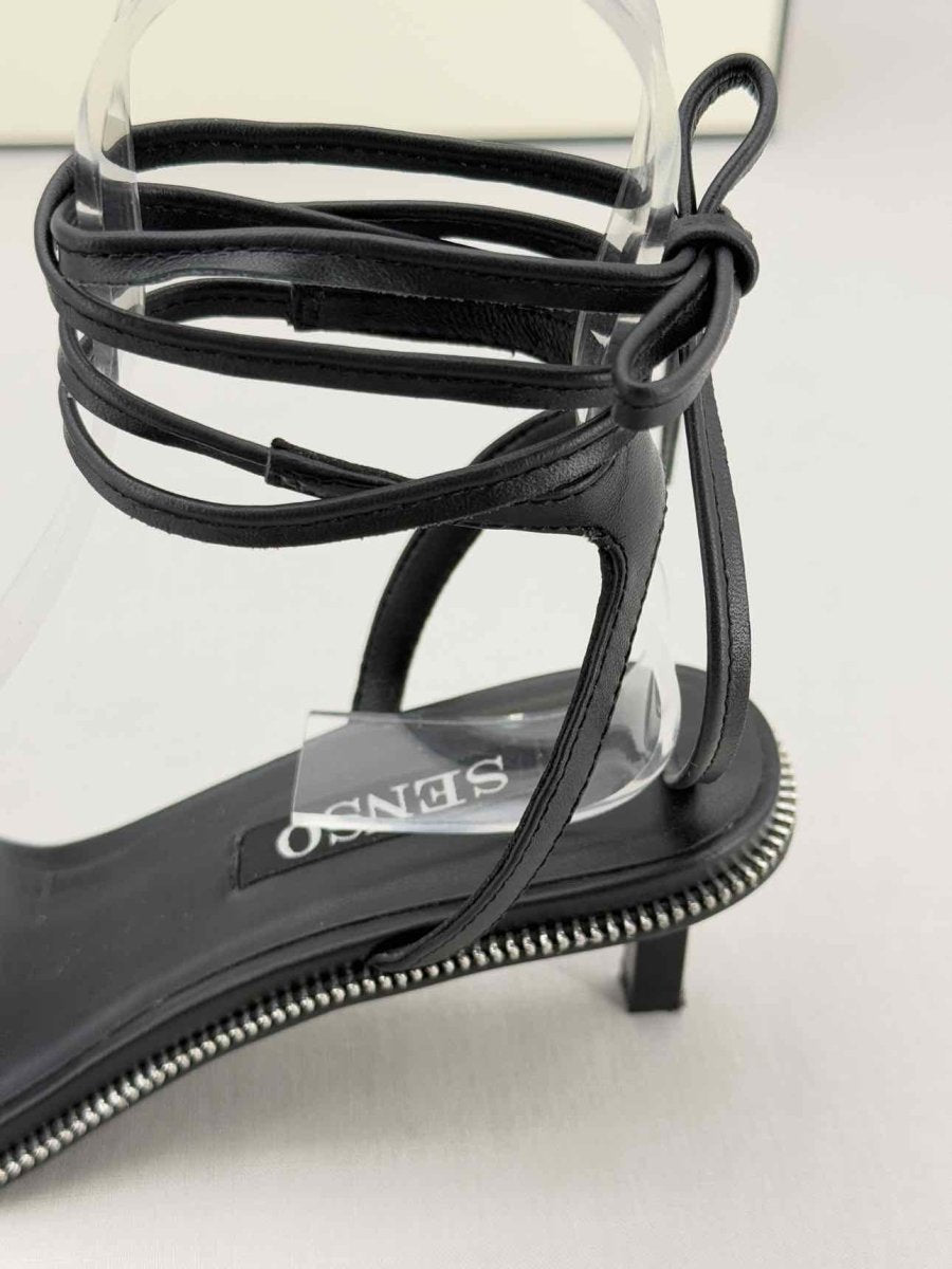 Pre - loved SENSO Black Size EU 37 Heeled Sandals at Reems Closet