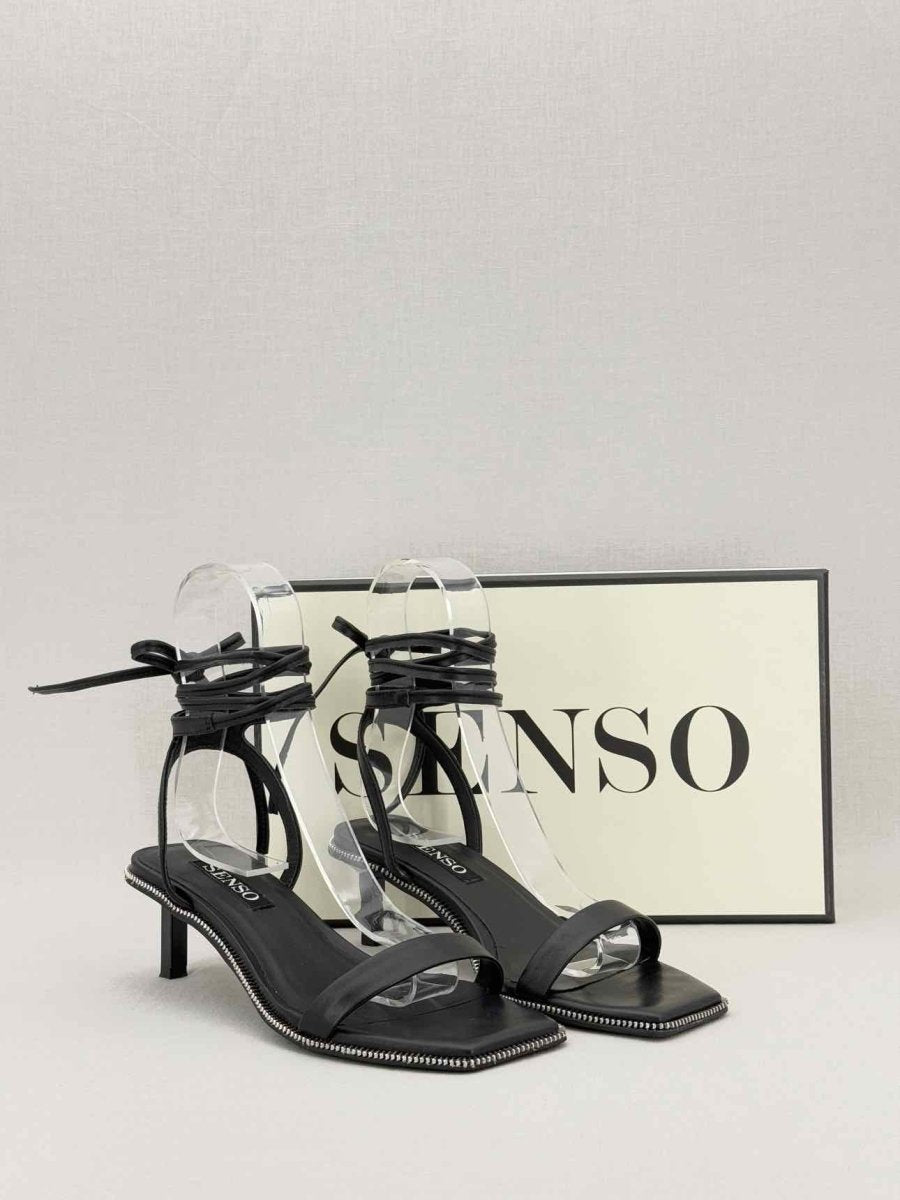 Pre - loved SENSO Black Size EU 37 Heeled Sandals at Reems Closet