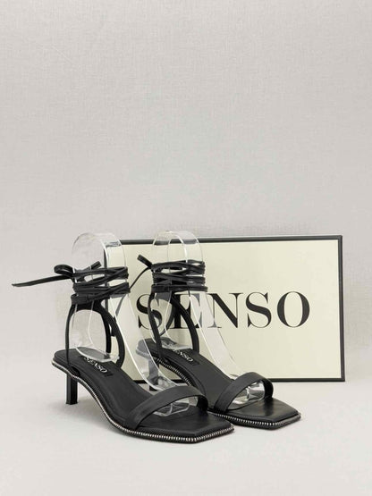 Pre - loved SENSO Black Size EU 37 Heeled Sandals at Reems Closet