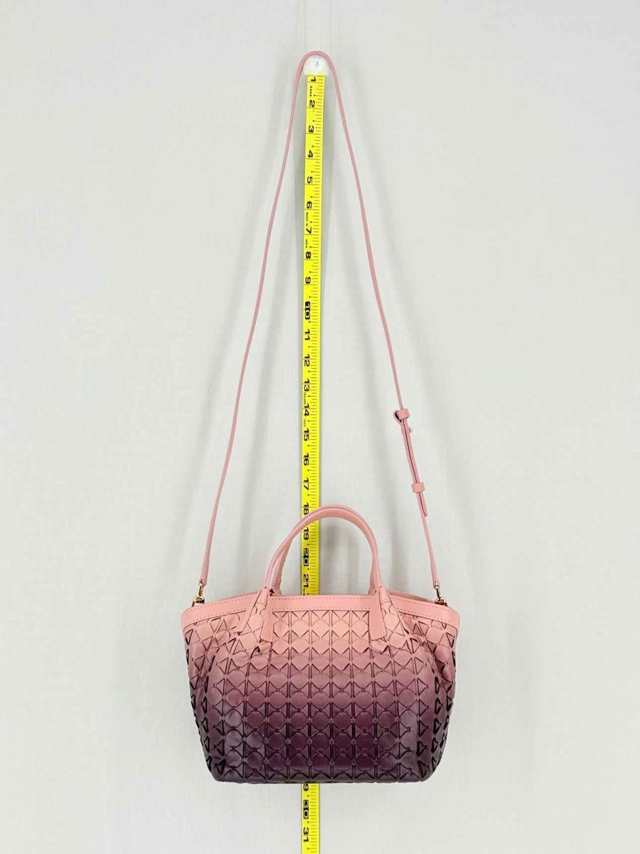 Pre - loved SERAPIAN Mini Secret Plum Mosaico Top Handle at Reems Closet