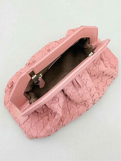 Pre - loved SERAPIAN Secret Blush Mosaico Clutch at Reems Closet