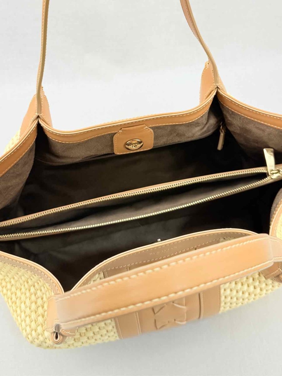 Pre - loved SERAPIAN Small Secret Natural Tote Bag at Reems Closet