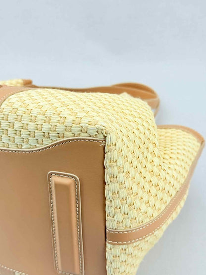 Pre - loved SERAPIAN Small Secret Natural Tote Bag at Reems Closet