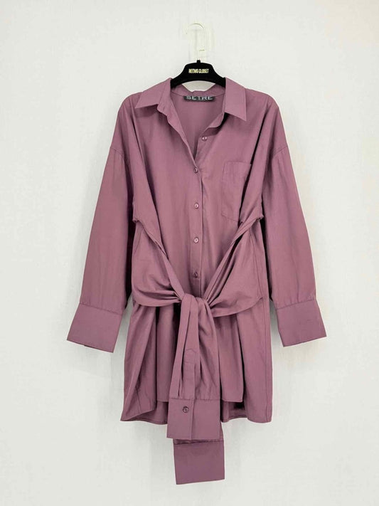 Pre - loved SETRE Burgundy Size Large Shirt at Reems Closet