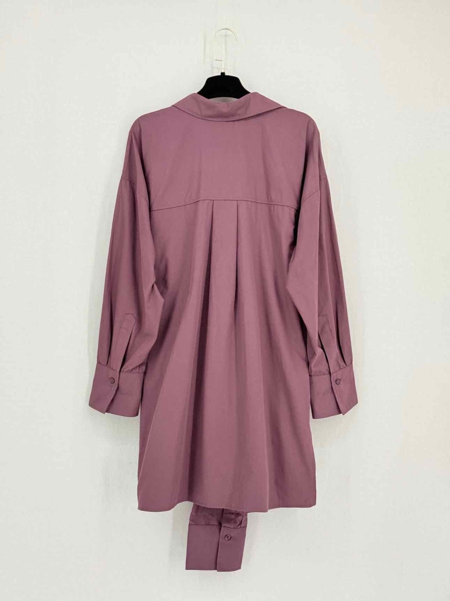 Pre - loved SETRE Burgundy Size Large Shirt at Reems Closet
