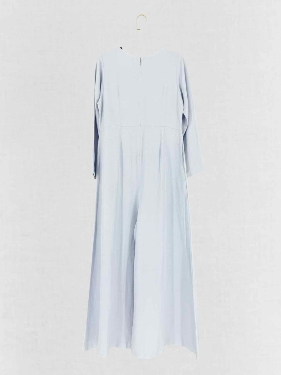 Pre - loved SHATHA ESSA Light Blue Size Medium Jumpsuit at Reems Closet