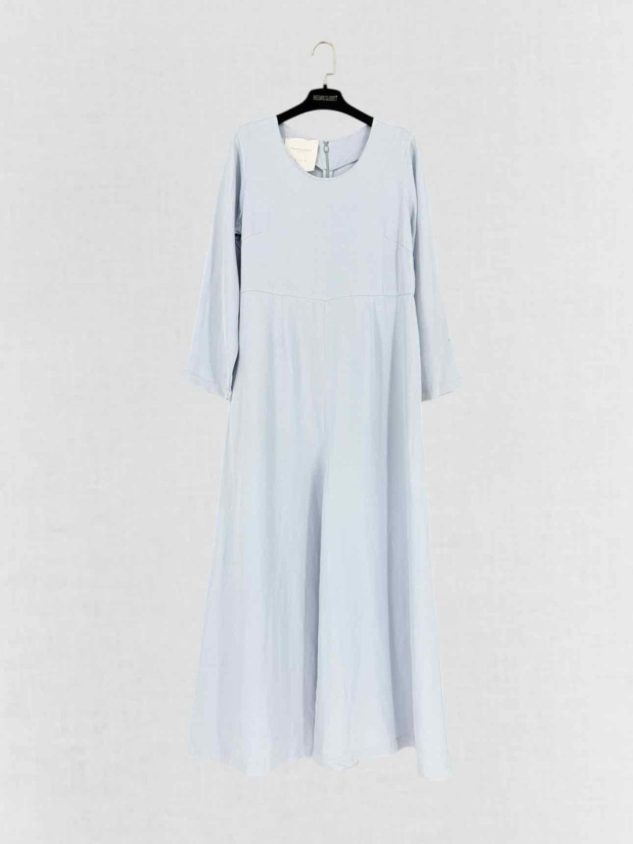 Pre - loved SHATHA ESSA Light Blue Size Medium Jumpsuit at Reems Closet