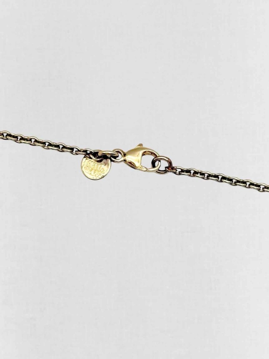 Pre - loved SHAUN LEANE Cherry Blossom diamond & pearl Pendant at Reems Closet