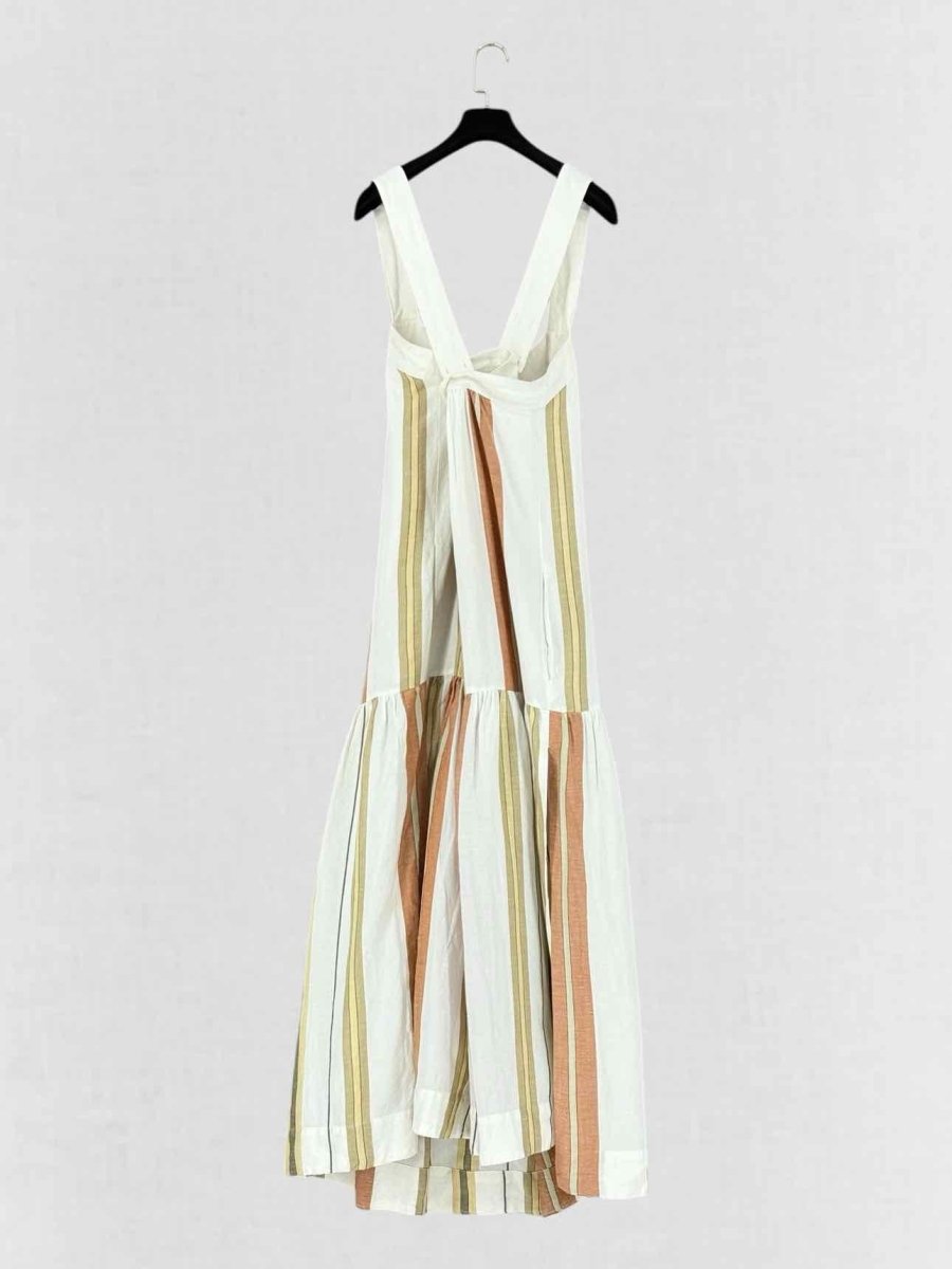 Pre - loved SHONA JOY White Multicolor Size US 10 Long Dress at Reems Closet