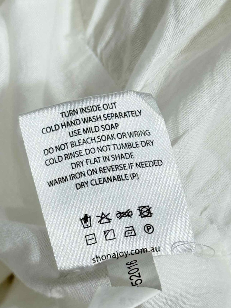 Pre - loved SHONA JOY White Multicolor Size US 10 Long Dress at Reems Closet