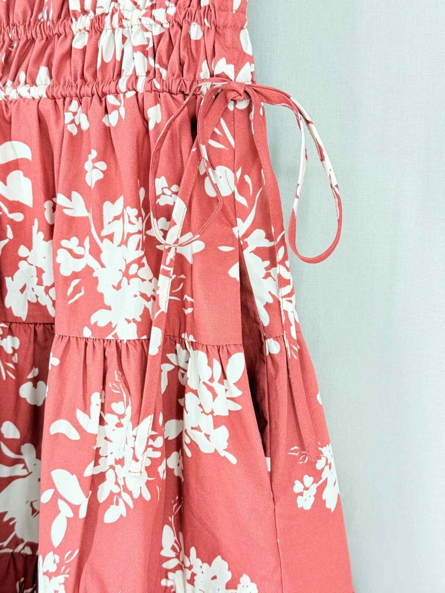 Pre - loved SHONAJOY Pink & Beige Size US 4 Short Dress at Reems Closet