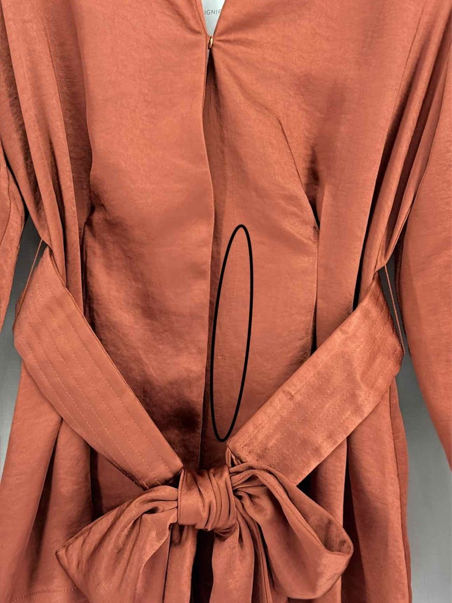Pre-loved SIGNIFICANT OTHER Aura Brown Size US 4 Blouse at Reems Closet