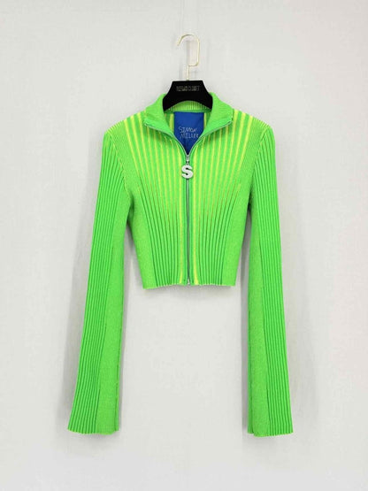 Pre-loved SIMON MILLER Peep Neon Green Size XSmall Jacket at Reems Closet