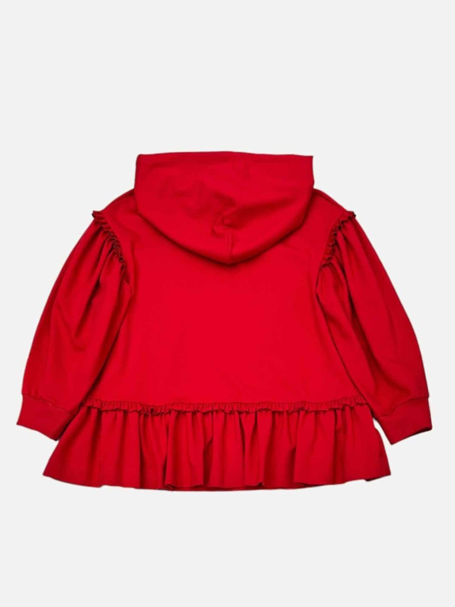 Pre - loved SIMONE ROCHA Hoodie Red Size Medium Outfit Set at Reems Closet