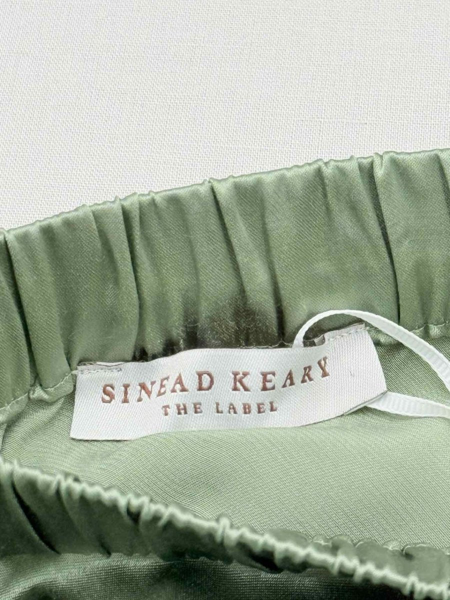 Pre - loved SINEAD KEARY Mint Green Size Small Long Skirt at Reems Closet